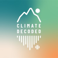 Climate Decoded Podcast logo - Similar company to Creatively Speaking