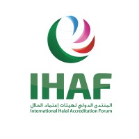 International Halal Accreditation Forum (IHAF) logo - Similar company to Bqc - Accredited Certification And Training Body