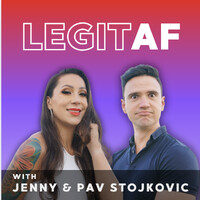 LegitAF Podcast logo - Similar company to Mote