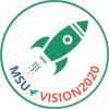 MSU Vision 2020 logo - Similar company to Footprints - Think Beyond