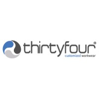 Thirtyfour Workwear logo - Similar company to M2F Workwear