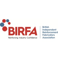 BIRFA (British Independent Reinforcement Fabricators Association) logo - Similar company to Intech Construction Ltd