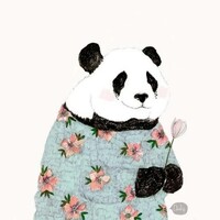 Retro Panda