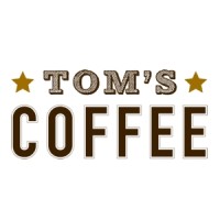 Tom's Coffee logo - Similar company to Social Espresso