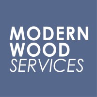 Modern Wood Services logo - Similar company to Habit. Creative Studio [Outdoor Kitchens + Living)