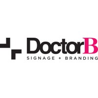 DoctorB Signage logo - Similar company to Extruct Exhibition Pty Ltd