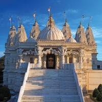 Neasden Temple logo - Similar company to Baps Mandir Swaminarayan Hindou De Paris