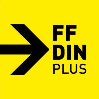 FF DIN plus logo - Similar company to Typotheque