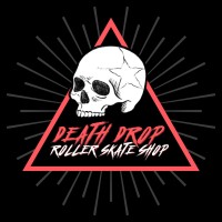 Death Drop Roller Skate Shop logo - Similar company to Old Bones Therapy