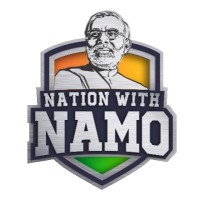 Nation with NaMo logo - Similar company to Aam Aadmi Party