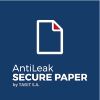 TAGIT AntiLeak Paper | Protecting Sensitive Information & Preventing Data Leaks logo - Similar company to Dialoc Id Products B.V