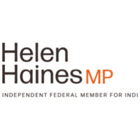 Helen Haines MP logo - Similar company to Zoe Daniel Mp