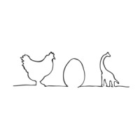 Chicken Egg Dinosaur logo - Similar company to Stop Talking Start Doing