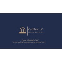 Carballo Communications logo - Similar company to Phi Alpha Delta Pre-Law Fraternity, Temple University