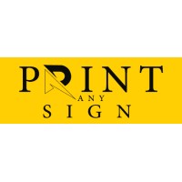 Print Any Sign