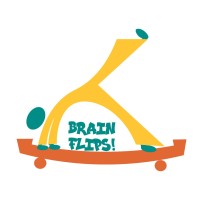 Brain Flips logo - Similar company to Metamorphosis Design