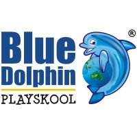 Blue Dolphin PlaySkool logo - Similar company to Spins Interactional School