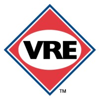 Virginia Railway Express (VRE) logo - Similar company to Devry University