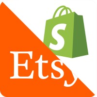 Shopify & Etsy logo - Similar company to Zendingmachineshop On Etsy