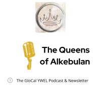 The Queens of Alkebulan Podcast logo - Similar company to Here She Is Podcast