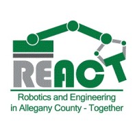 REACT, Inc. Robotics and Engineering in Allegany County Together logo - Similar company to Centennial Robotics Inc.