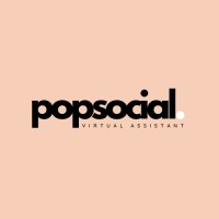 Pop Social VA logo - Similar company to Instant Virtual Assistant