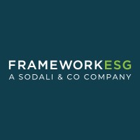 FrameworkESG, a Sodali & Co company logo - Similar company to Thinkparallax