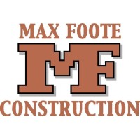 Max Foote Construction Co., LLC logo - Similar company to Silverback Concrete