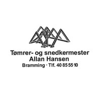 Tømrer og Snedkermester Allan Hansen logo - Similar company to Tømrer- Og Snedkerfirmaet Jensen & Jensen A/S