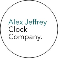 Alex Jeffrey Clock Company logo - Similar company to Willard House & Clock Museum