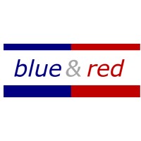 blue & red logo - Similar company to Axacon