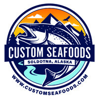 Custom Seafoods logo - Similar company to Copper River Prince William Sound Marketing Association