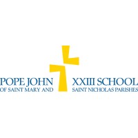 Pope John XXIII School logo - Similar company to Marquette University E-Lead Program