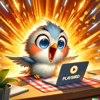 Playbird logo - Similar company to Damagebdd
