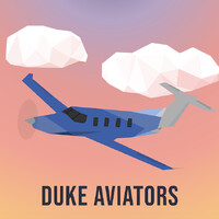 Duke Aviators logo - Similar company to Azuli Studios