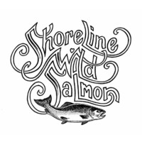 Shoreline Wild Salmon logo - Similar company to Moose'S Tooth/Bear Tooth/Broken Tooth