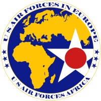 U.S. Air Forces in Europe and Air Forces Africa logo - Similar company to 1St Combat Communications Squadron
