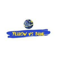 Yellow vs. Blue | Mental Health logo - Similar company to Flyer Advertising