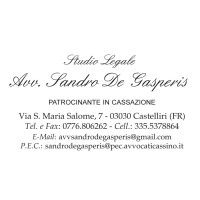 Studio Legale Avv. Sandro De Gasperis logo - Similar company to Studio Legale Perlini