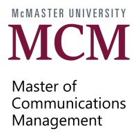 McMaster University Master of Communications Management logo - Similar company to Nuanced With Aaron Pete