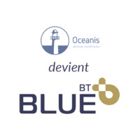 Oceanis Informatique devient Blue logo - Similar company to C3J