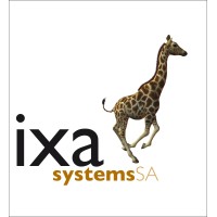 ixa systems SA logo - Similar company to Orbnet Systems - Plug-&-Play Milestone Solutions