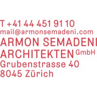 Armon Semadeni Architekt*innen GmbH logo - Similar company to Tideland Studio
