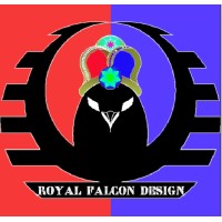ROYAL FALCON DESIGN logo - Similar company to Noor Al Haniya Technical Services Co.