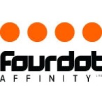 Fourdot Designer Number Plates logo - Similar company to Steel Build Masters - 'Erections That Last!'