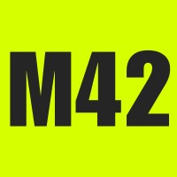 M42 Blockchain logo - Similar company to M42