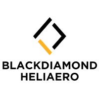 BLACK DIAMOND HELIAERO logo - Similar company to National Utility Helicopter