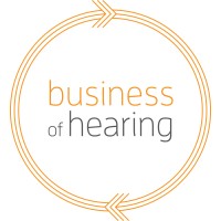 The Business of Hearing logo - Similar company to Orange & Gray
