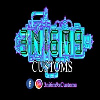 3ni6m9 Customs logo - Similar company to All That Nerdy Stuff