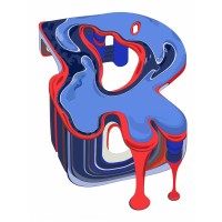 Blou and Rooi Branding logo - Similar company to Campus Las Musas
